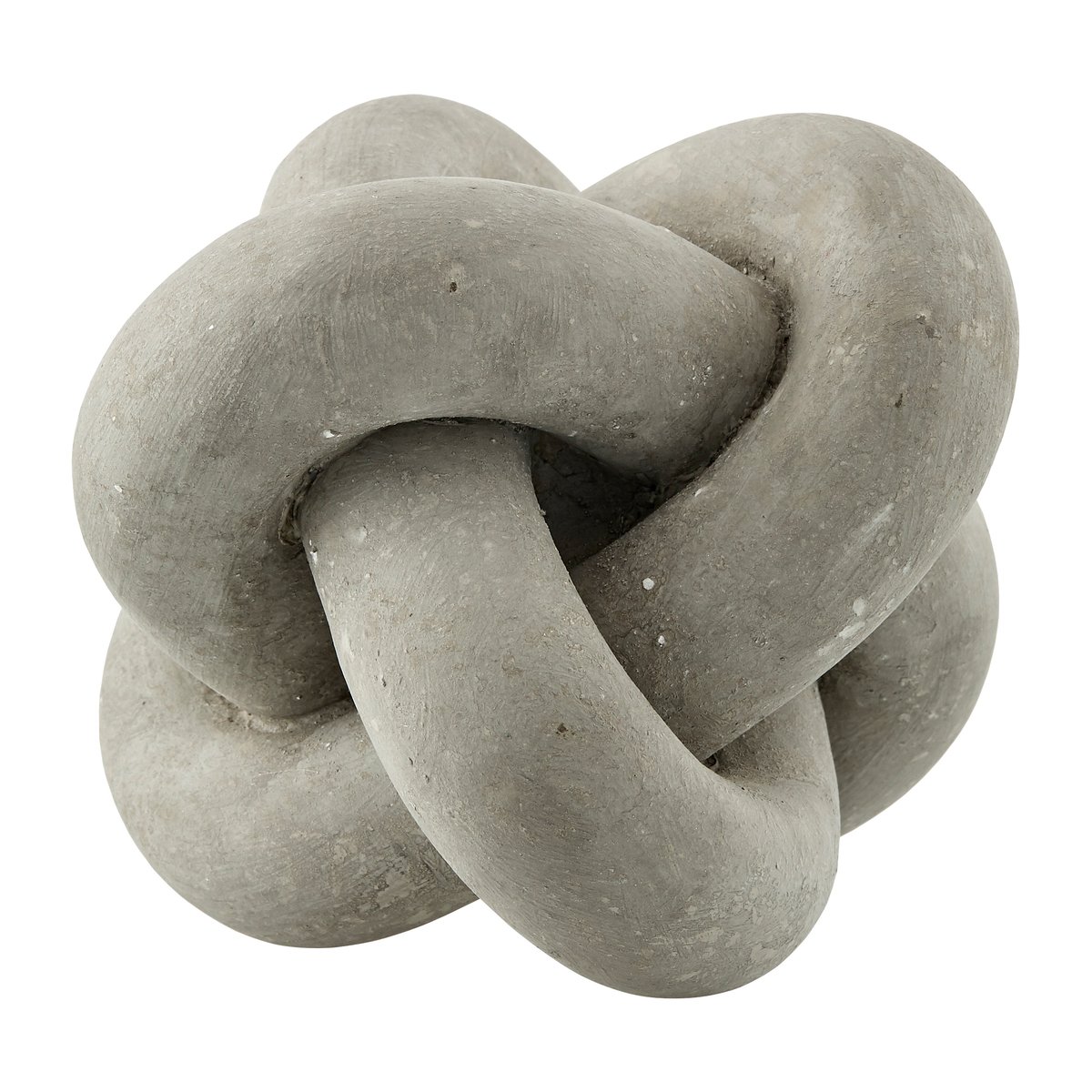 Lene Bjerre Serafina dekoration knut 13 cm Grey | Skandinavisk Design | Dekorationsdetaljer | Grå