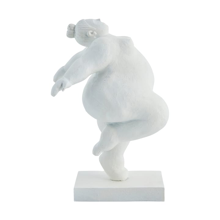 Serafina dekoration kvinna dansande 23 cm - White - Lene Bjerre