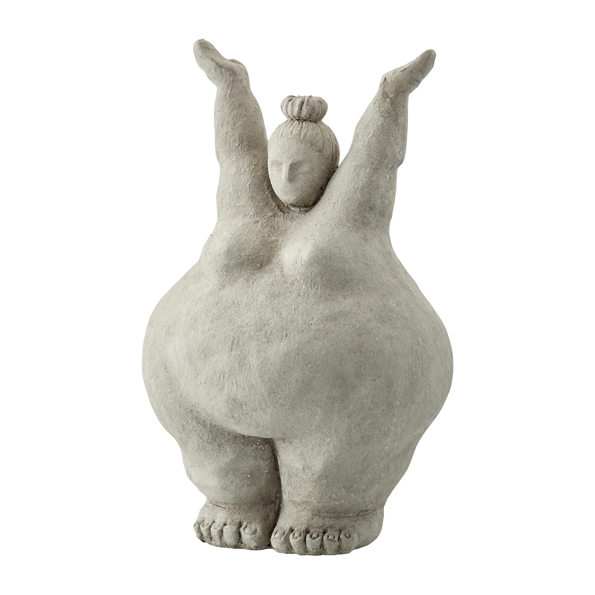 Serafina dekoration kvinna stående 28 cm, Grey Lene Bjerre