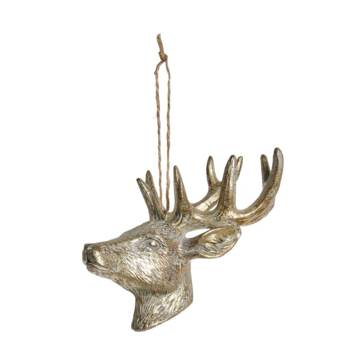 Serafina hjort dekorationshänge 12,5 cm - Ljusguld - Lene Bjerre