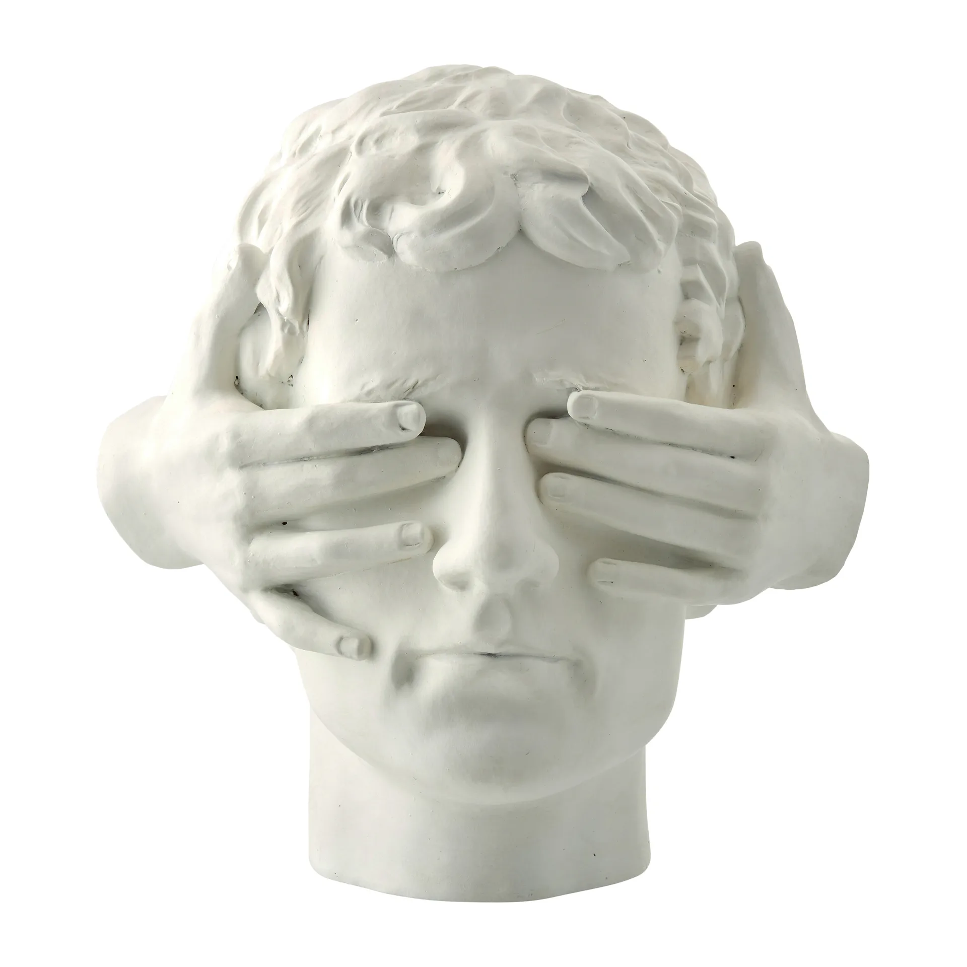 Serafina huvud 30 cm, White Lene Bjerre