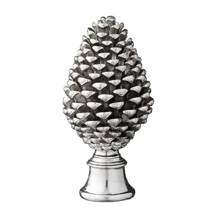 Serafina kotte juldekoration 25 cm, Antiksilver Lene Bjerre