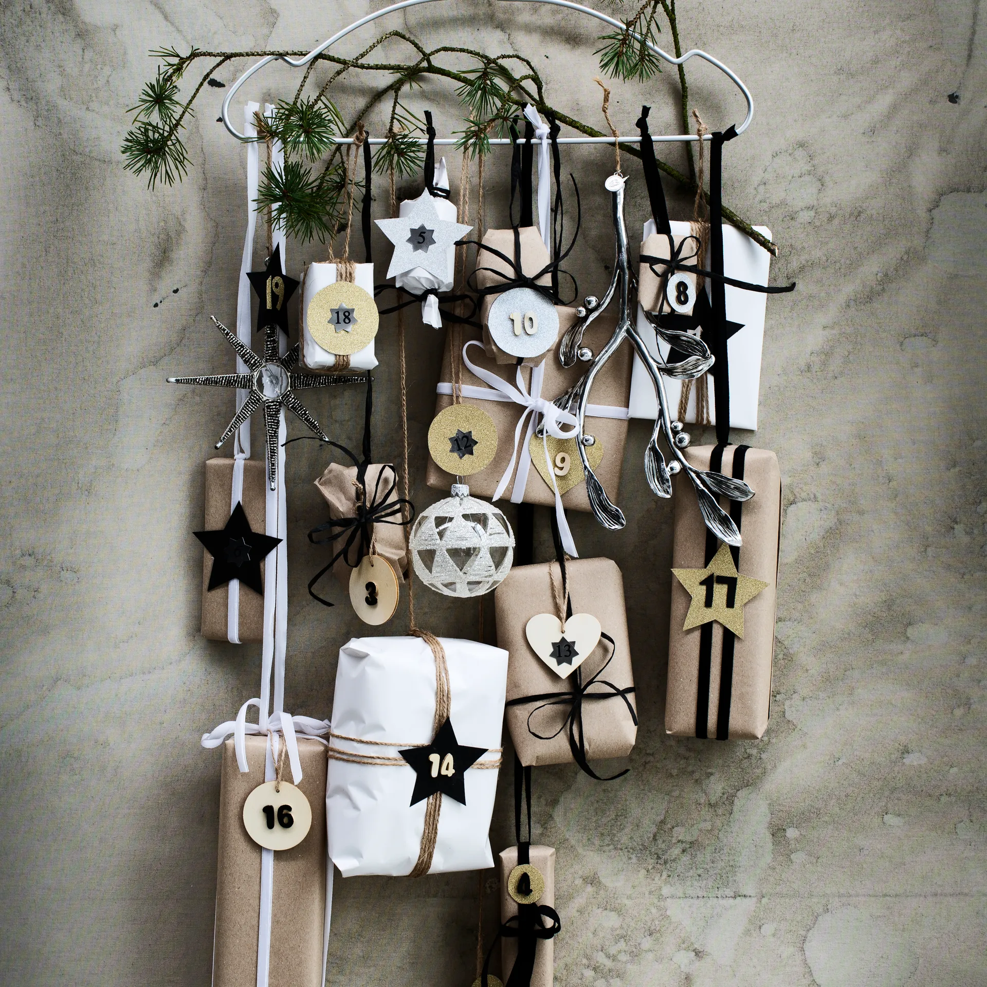 Serafina mistel dekoration, Silver Lene Bjerre