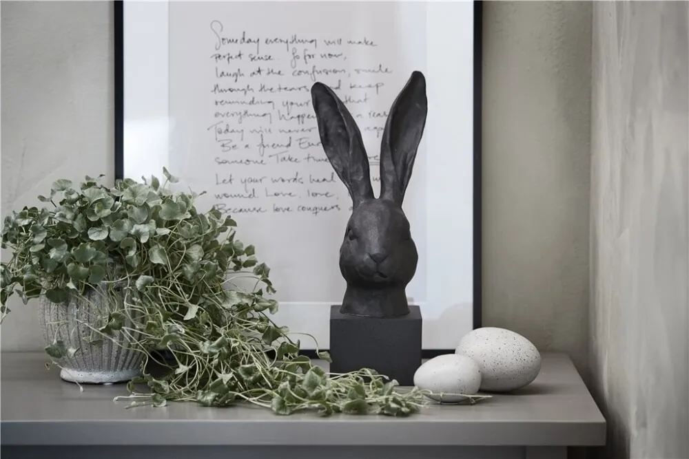 Sevinia dekorationsägg 4,5 cm, White Lene Bjerre