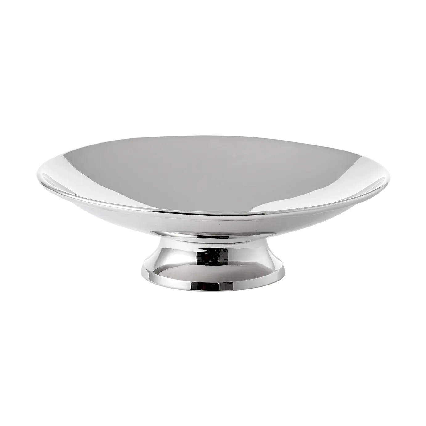 Sigrine skål, Silverfärgad, Ø21xH6 cm Lene Bjerre
