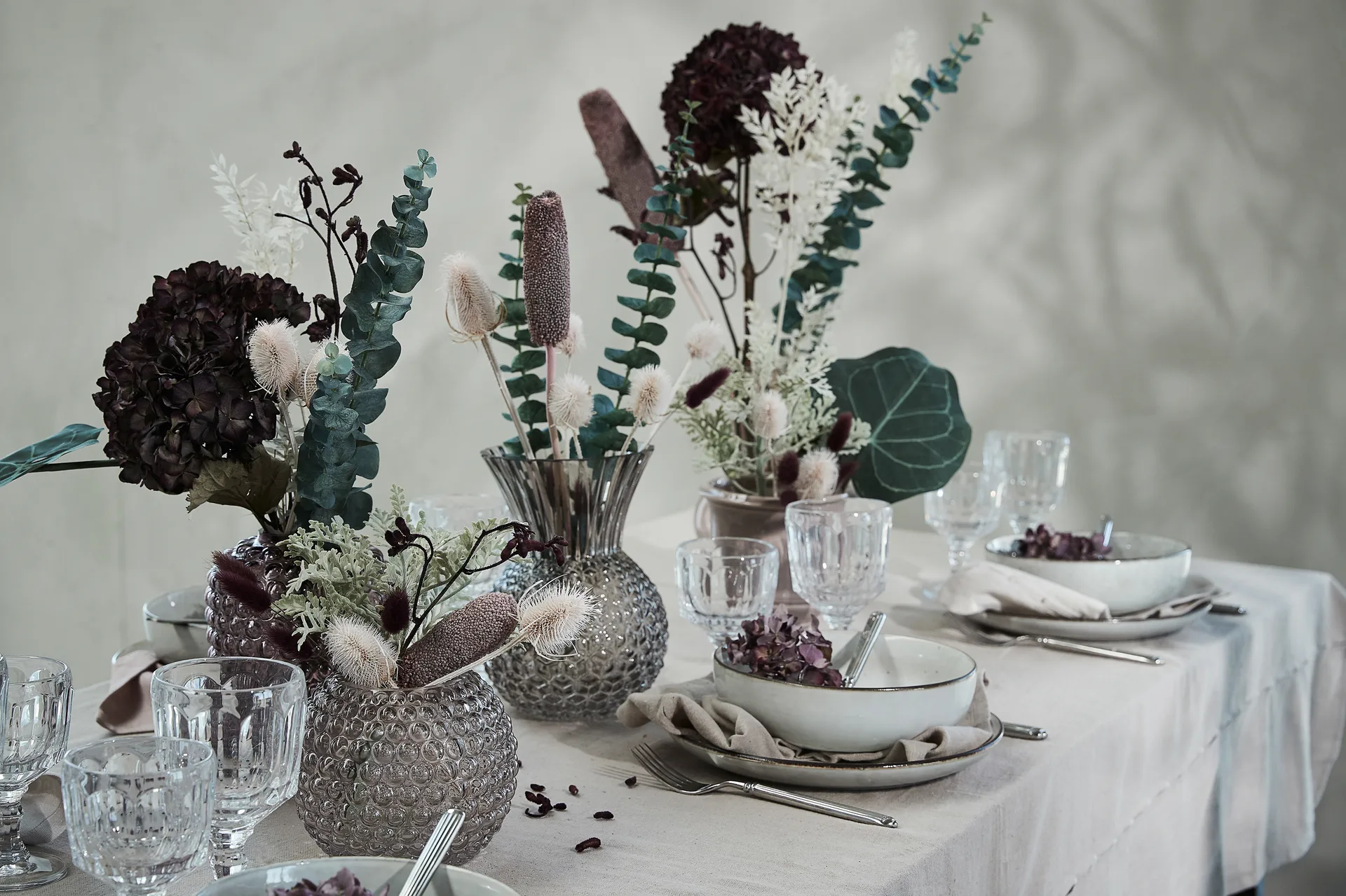 Silma vas 22 cm, Light brown Lene Bjerre