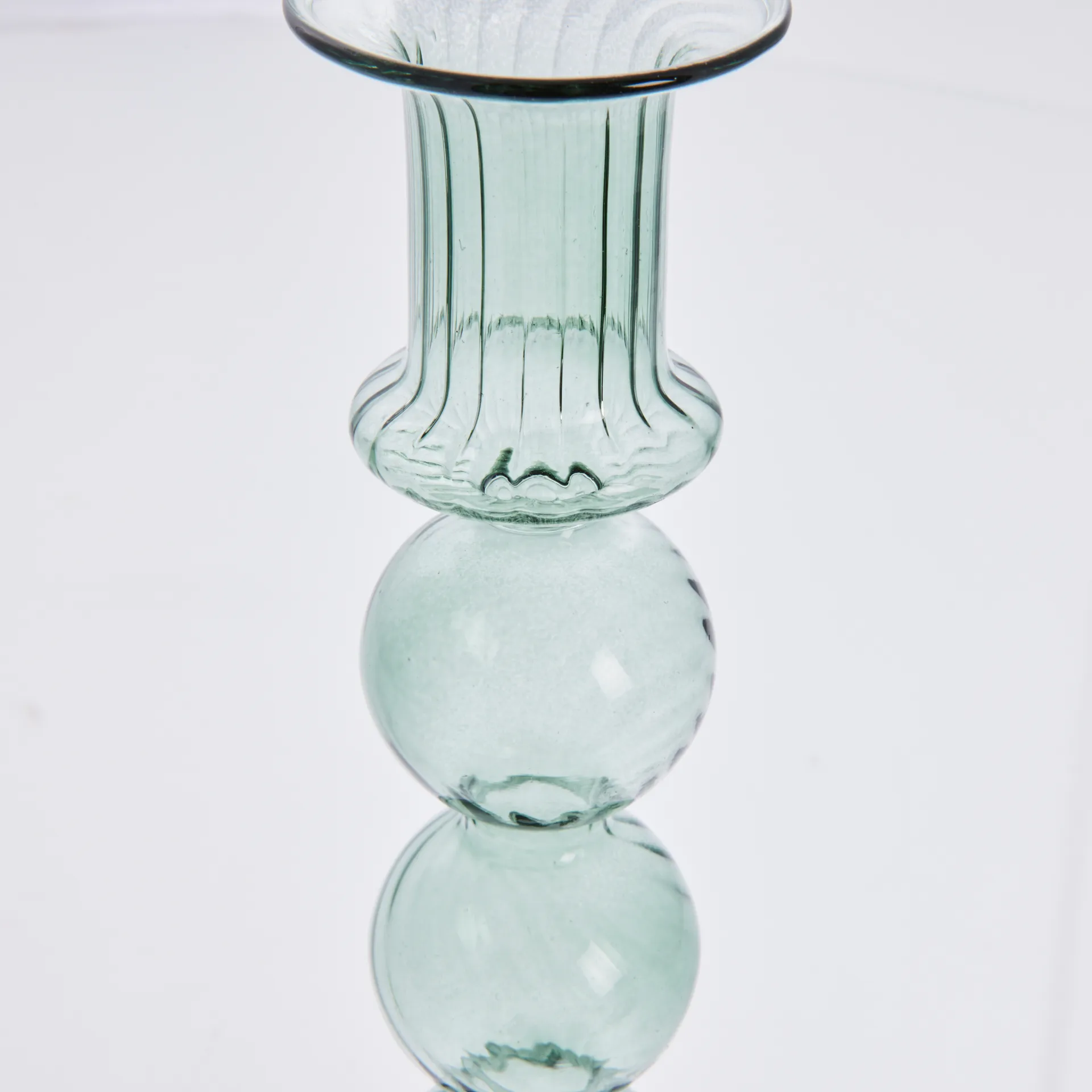 Sivenne ljusstake 17 cm, Dark green Lene Bjerre