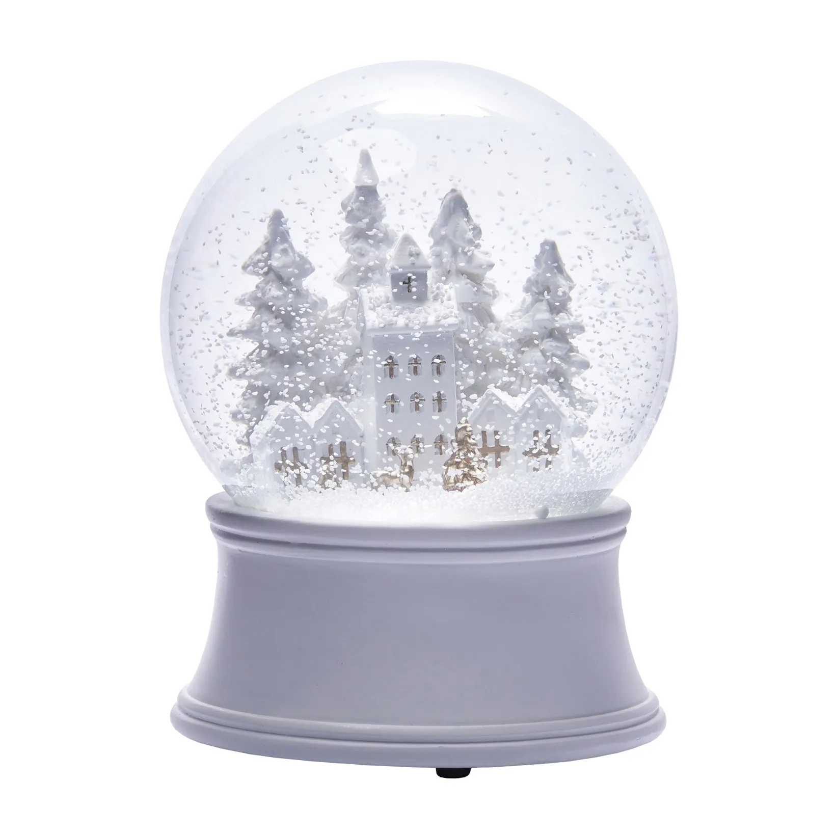 Snovia snöglob vinterstad 15 cm, Vit-klar Lene Bjerre