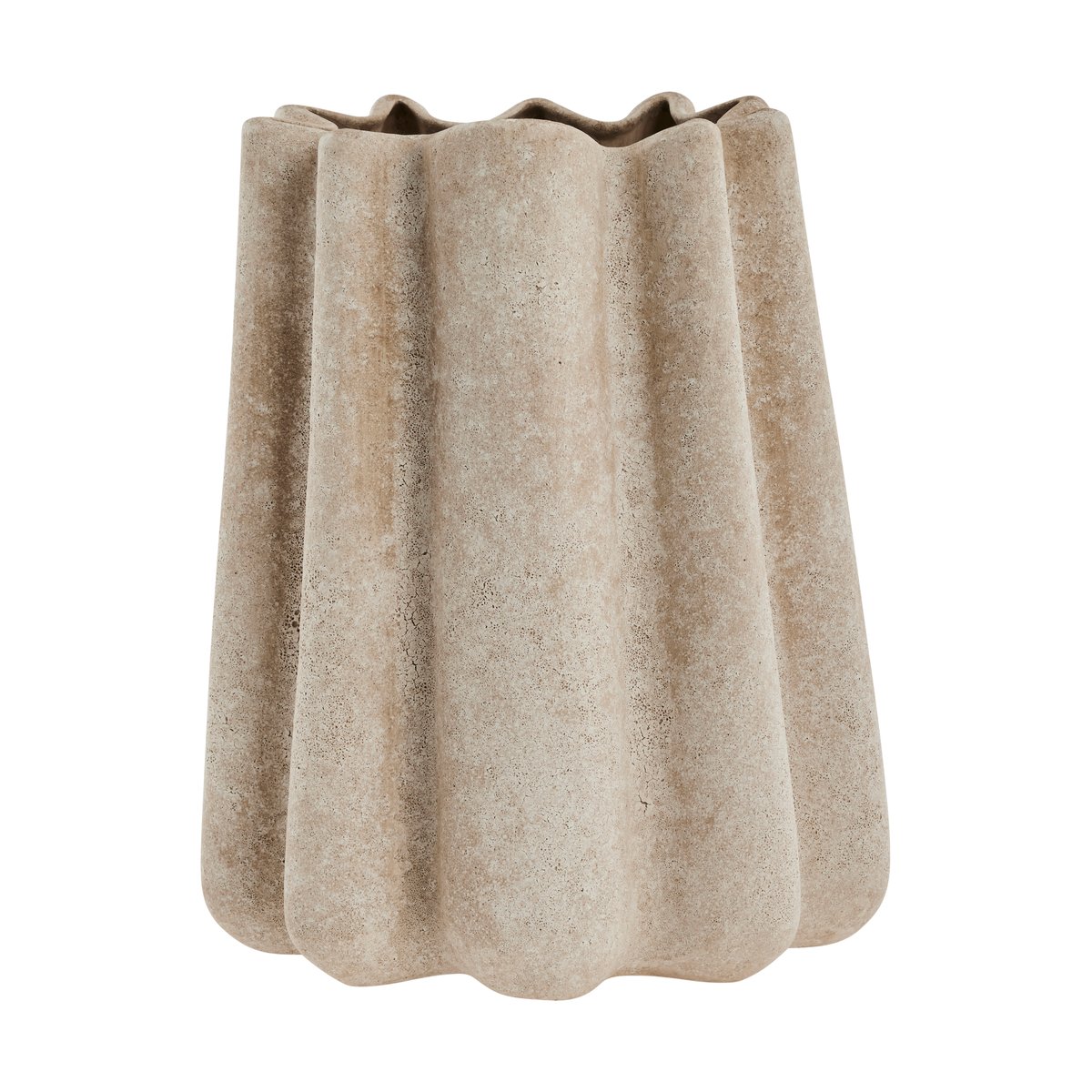 Lene Bjerre Valina vas 30 cm Linen | Skandinavisk Design | Vaser | Beige