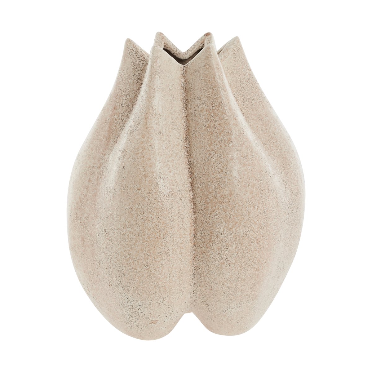 Lene Bjerre Valona vas 30 cm Linen | Skandinavisk Design | Vaser | Beige