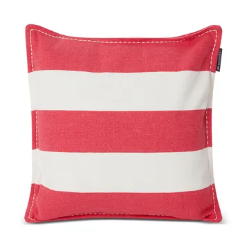 Block Stripe Printed kuddfodral 50x50 cm - Rosa-vit - Lexington