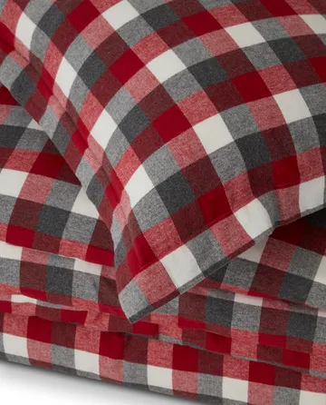 Checked Flannel bäddset - 2x50x60 cm, 220x220 cm - Lexington