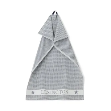 Cotton Waffle kökshandduk 45x70 cm - Dark gray-white - Lexington