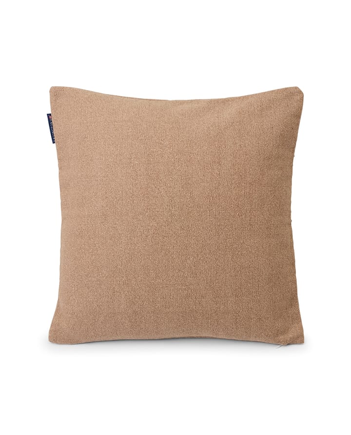 Deco Striped Cotton Canvas kuddfodral 50x50 cm, Beige-gray Lexington