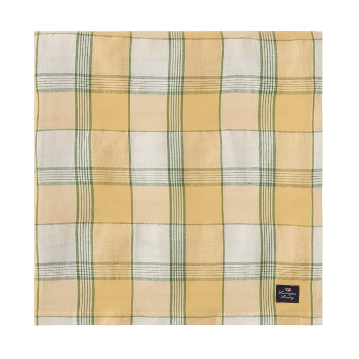 Easter Linen/Cotton bordsduk 150x250 cm - Yellow-green - Lexington