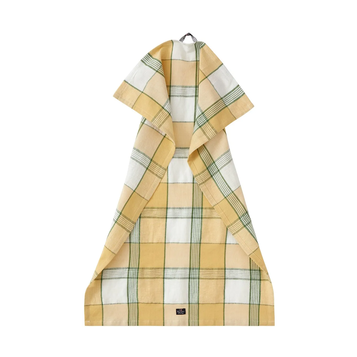 Easter Linen/Cotton kökshandduk 50x70 cm, Yellow-green Lexington