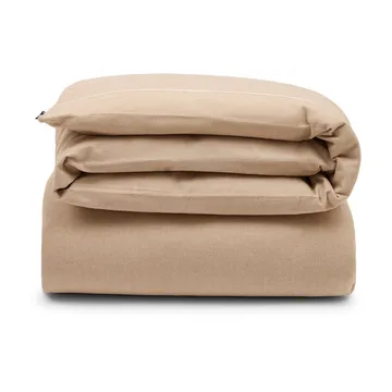 Herringbone Flannel påslakan 150x210 cm - Beige-off white - Lexington