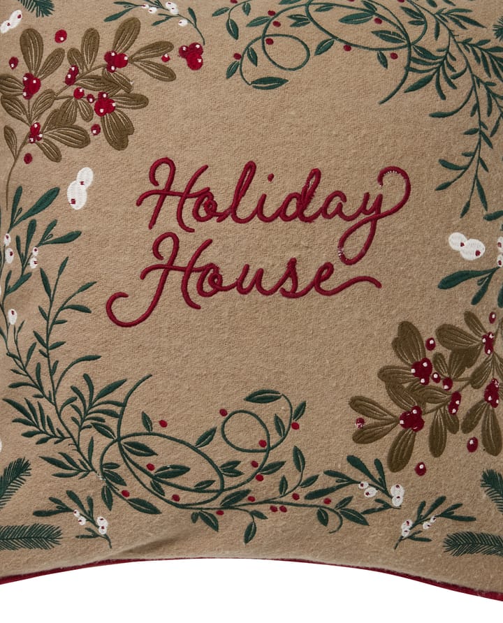 Holiday House ullmix kuddfodral 50x50 cm, Beige-multi Lexington
