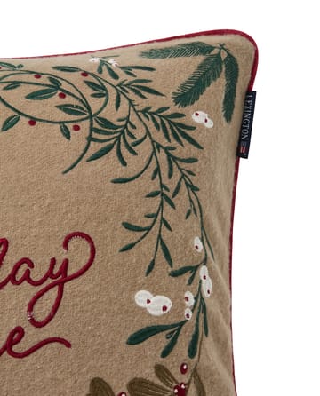 Holiday House ullmix kuddfodral 50x50 cm - Beige-multi - Lexington