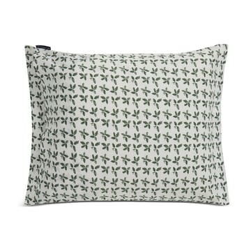 Holly Printed Cotton Sateen örngott 50x60 cm - White-green - Lexington