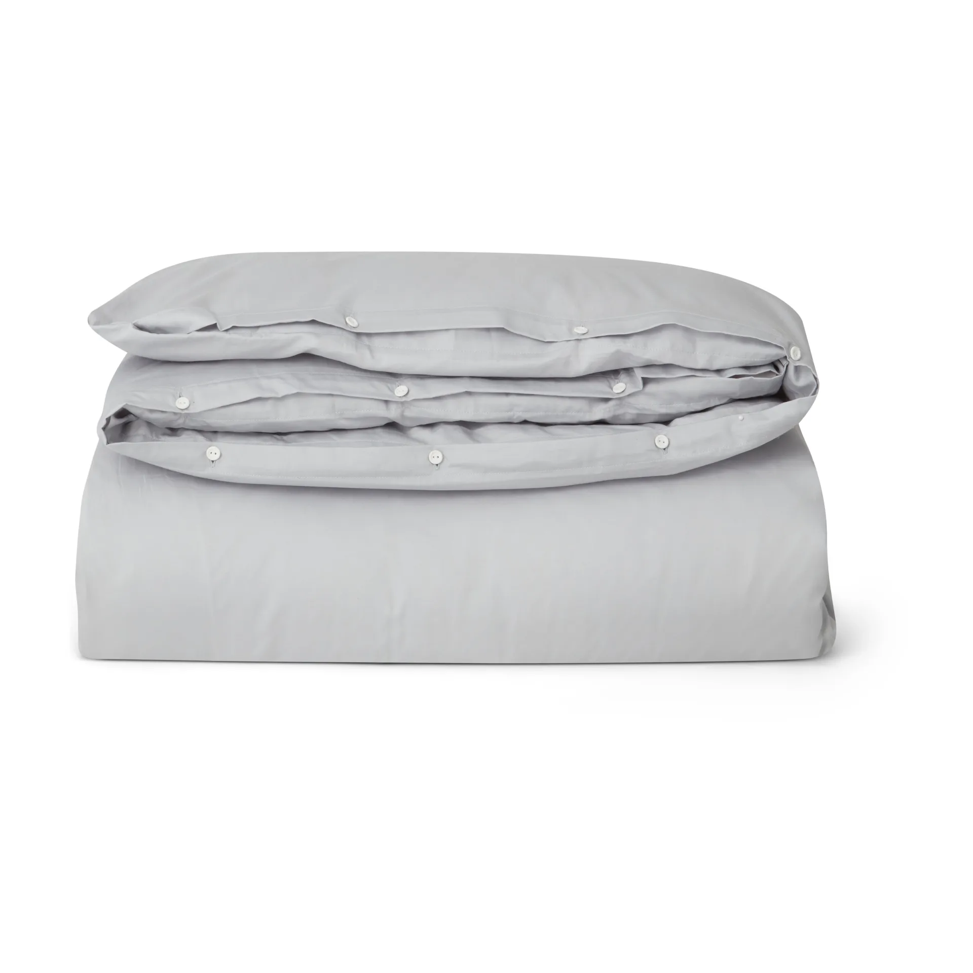 Hotel Cotton Sateen påslakan 150x210 cm, Light grey Lexington