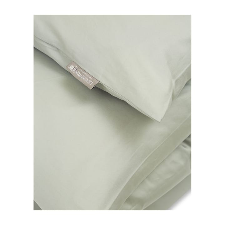 Hotel Cotton Sateen påslakan 150x210 cm, Sage green Lexington