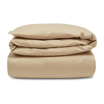 Hotel Cotton Sateen påslakan 220x220 cm - Ljusbeige - Lexington