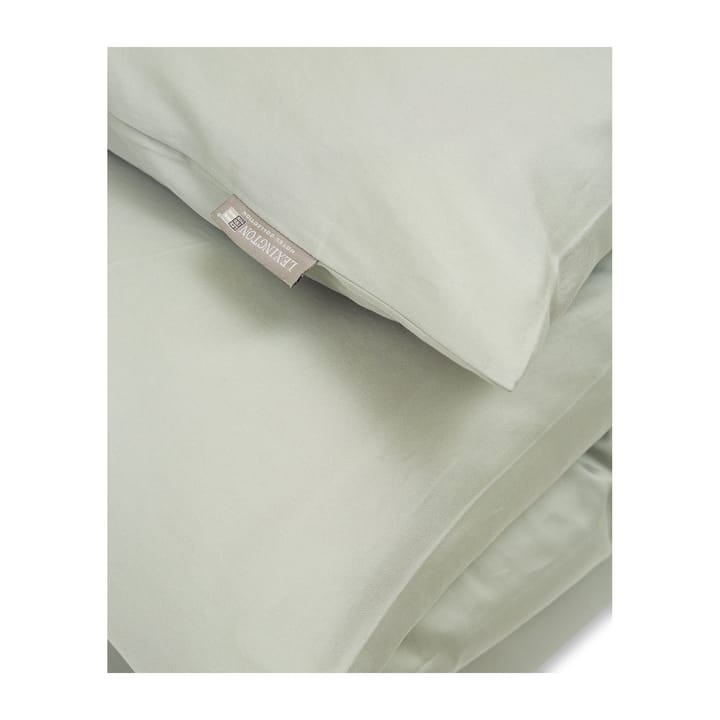 Hotel Cotton Sateen påslakan 220x220 cm, Sage green Lexington