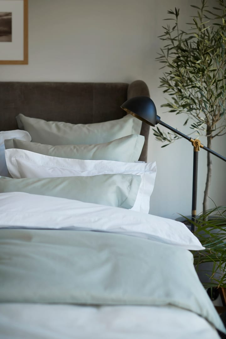 Hotel Cotton Sateen påslakan 220x220 cm, Sage green Lexington