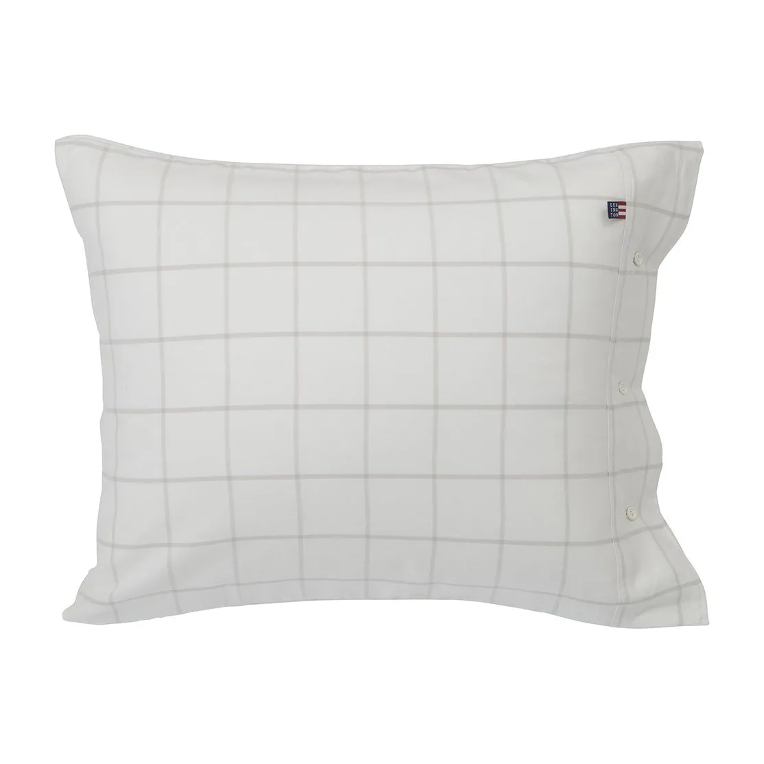 Lexington Hotel Light Flannel örngott 50x60 cm Vit-ljusbeige