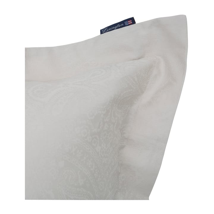 Hotel Sateen Jacquard örngott 65x65 cm, Ljusbeige Lexington