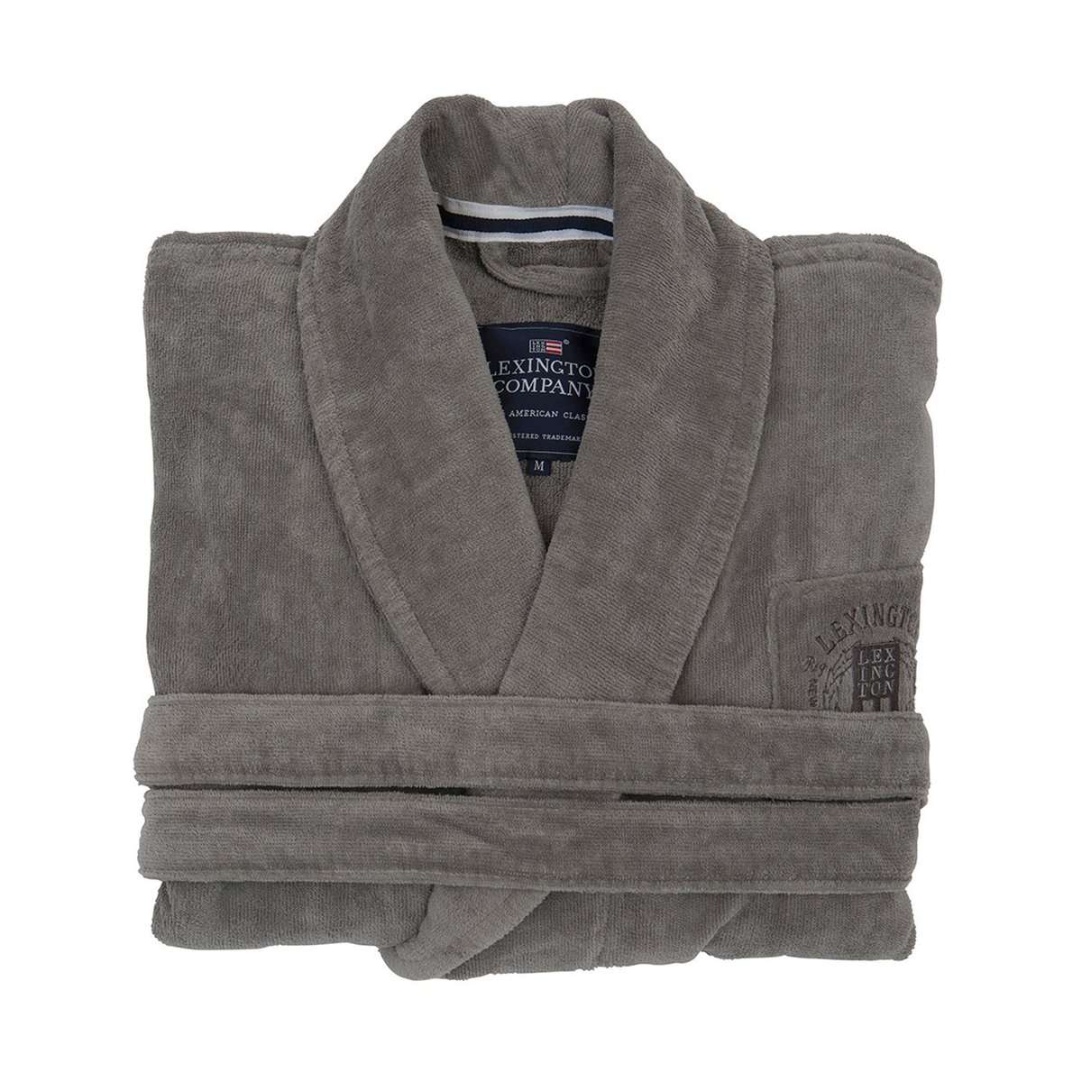 Lexington Hotel Velour morgonrock S Gray | Skandinavisk Design | Morgonrockar & Badrockar | Grå