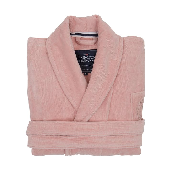 Hotel Velour morgonrock S, Pink Lexington