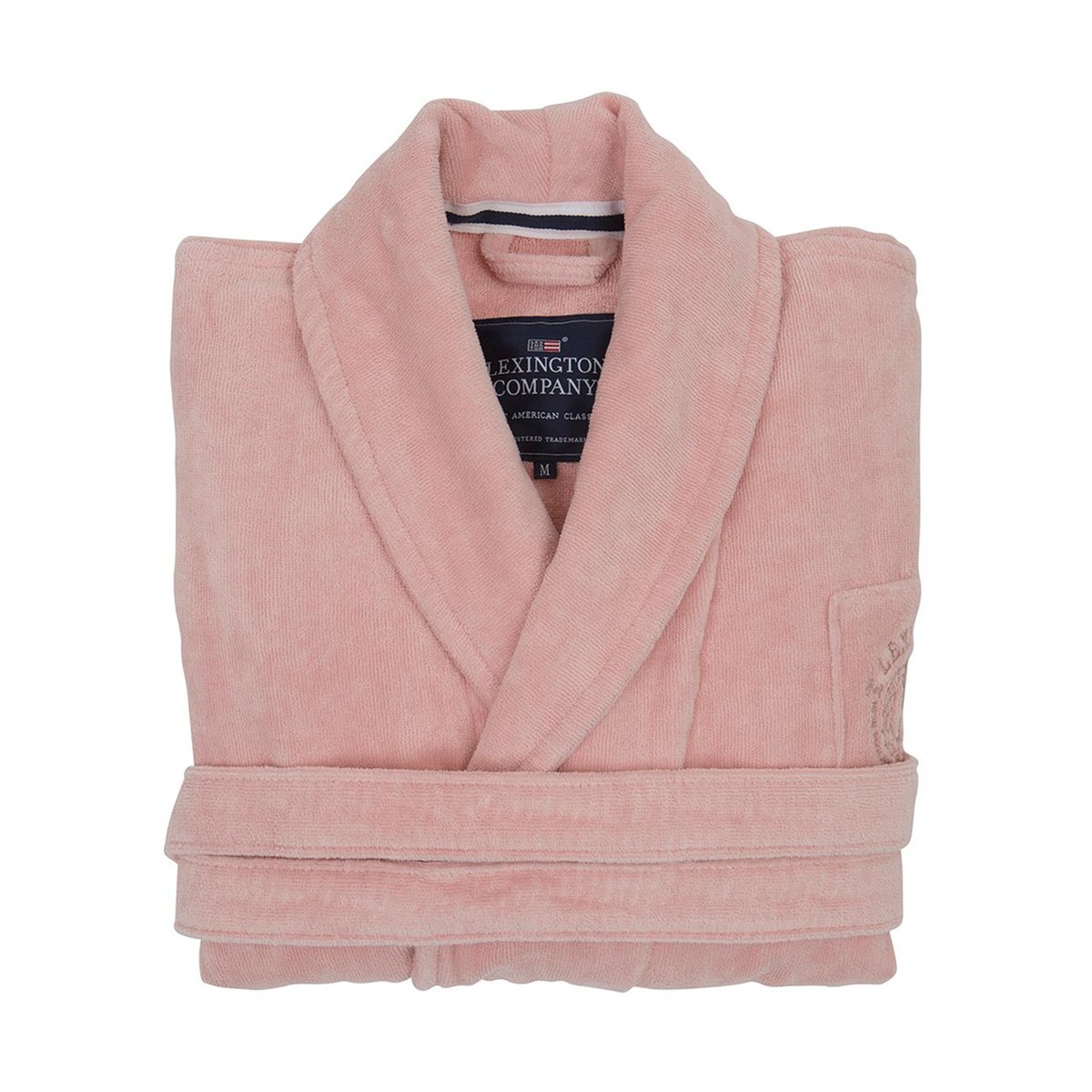Lexington Hotel Velour morgonrock XL Pink | Skandinavisk Design | Morgonrockar & Badrockar | Rosa