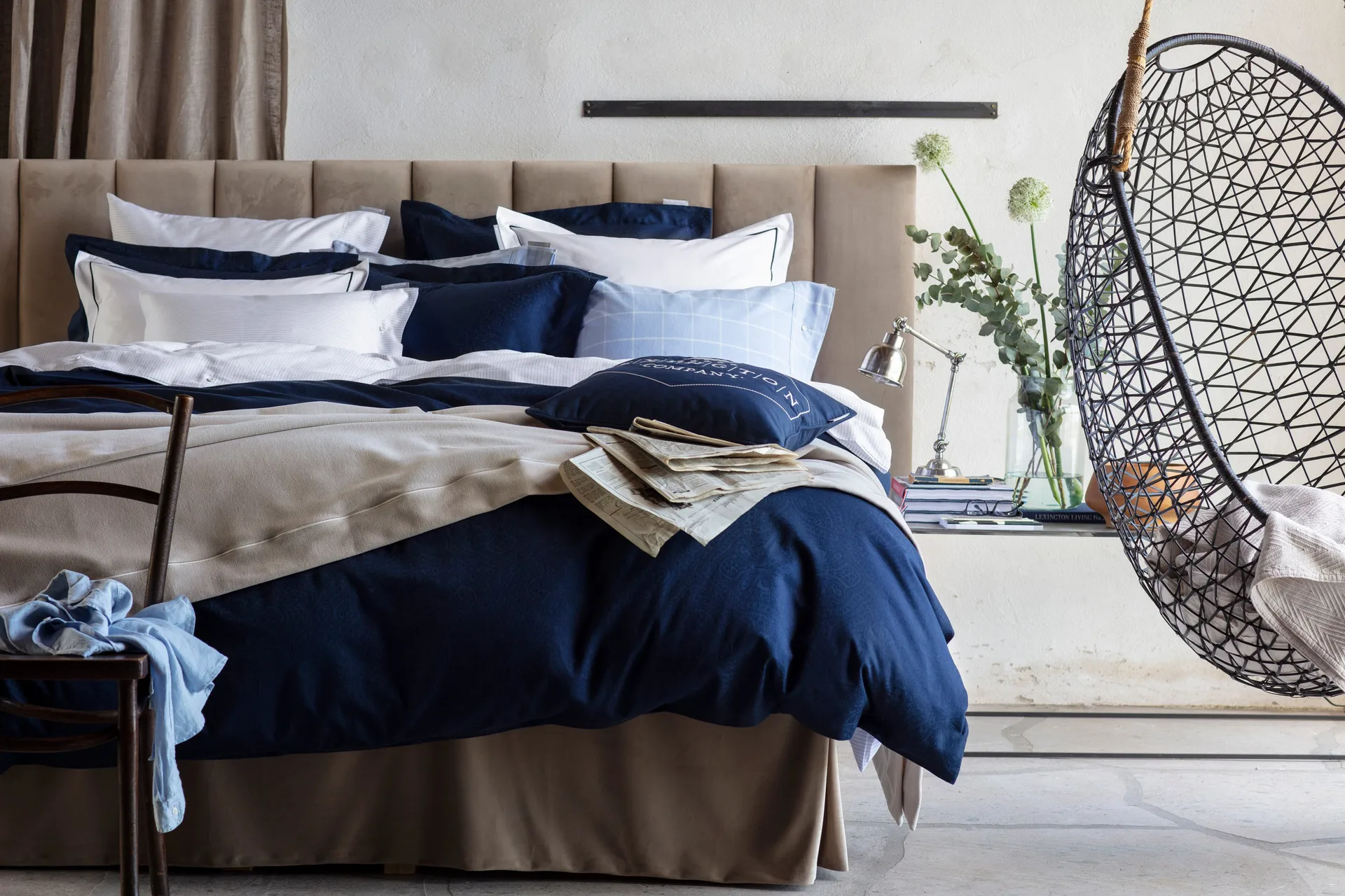 Hotel Velvet överkast 160x240 cm, Beige Lexington