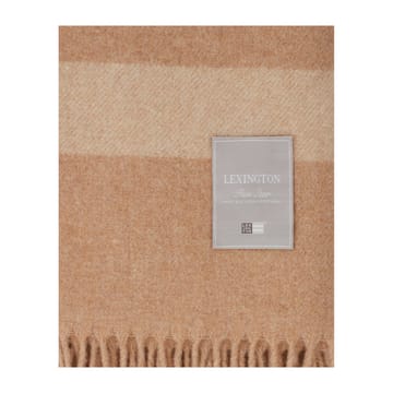 Hotel Wool ullpläd 130x170 cm - Ljusbeige-vit - Lexington