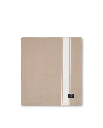 Icons Cotton Herringbone duk 150x250cm - Vit-blå - Lexington