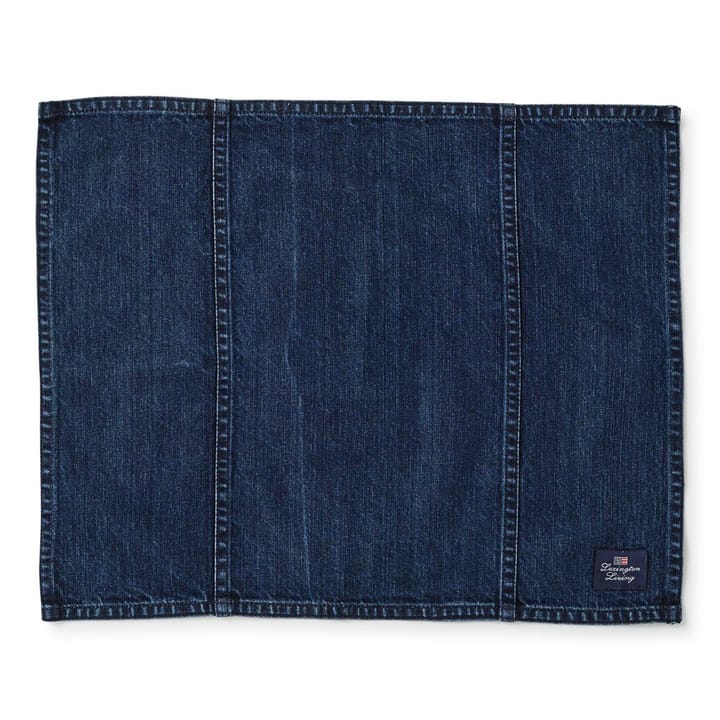 Icons Denim bordstablett 40x50 cm - Denim blue - Lexington