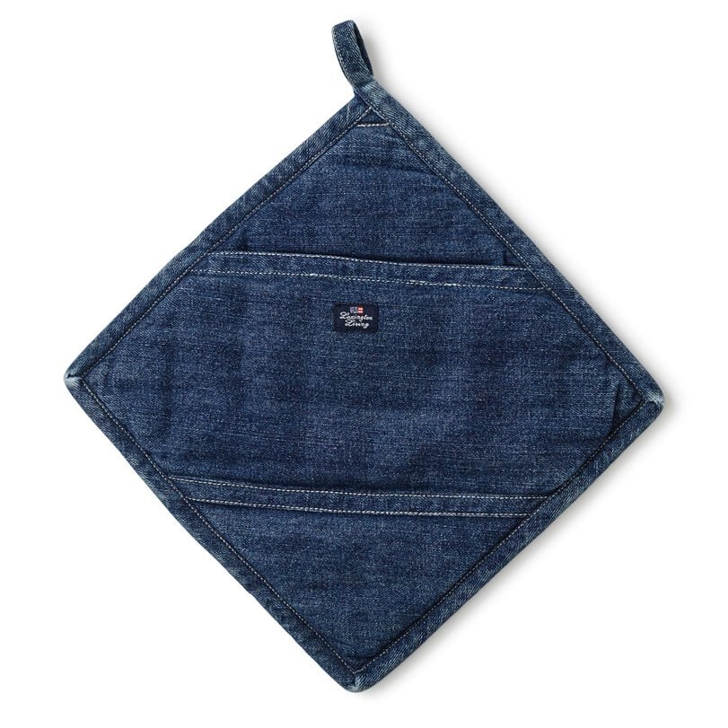 Lexington Icons Denim grytlapp Denim blue | Skandinavisk Design | Grytlappar & Grytvantar | Blå