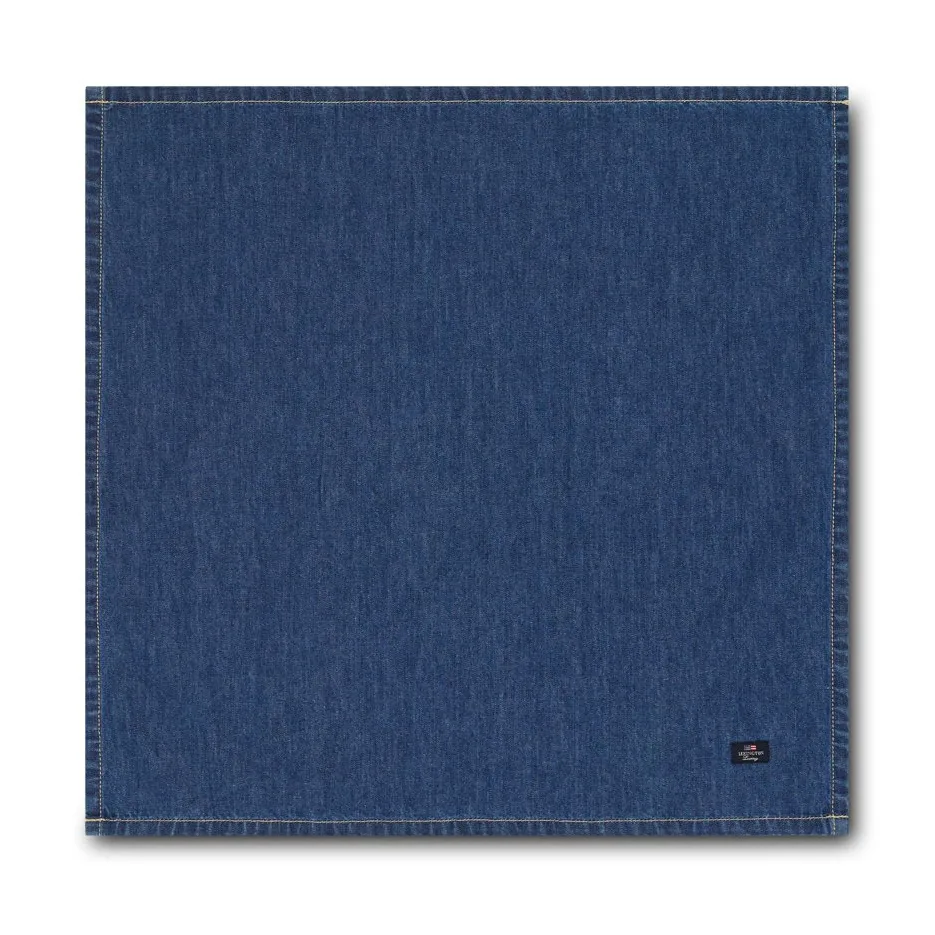 Icons Denim servett 50x50 cm, Denim blue Lexington