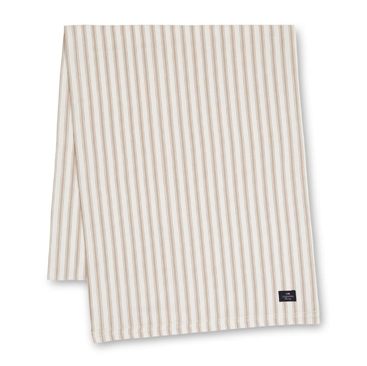 Icons Herringbone Striped löpare 50x150 cm - Beige-white - Lexington