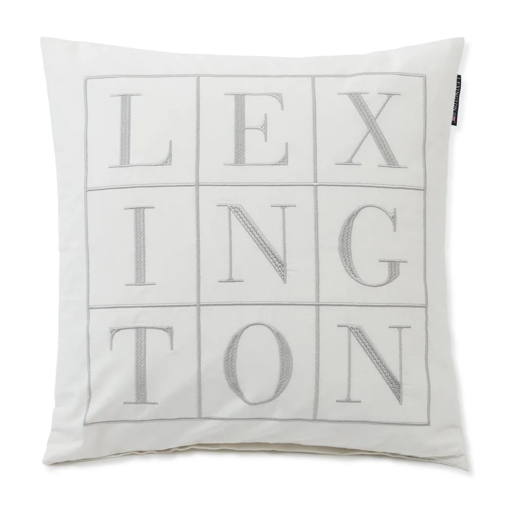 Icons Logo kuddfodral 50x50 cm, Off white Lexington