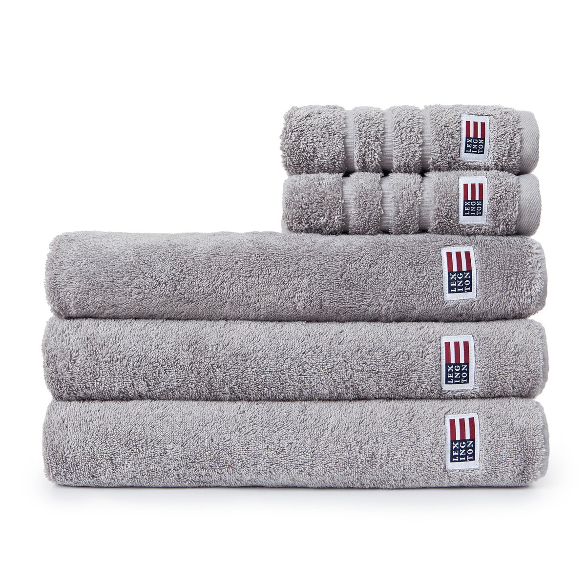 Lexington Icons Original handduk 30x30 cm Dark gray