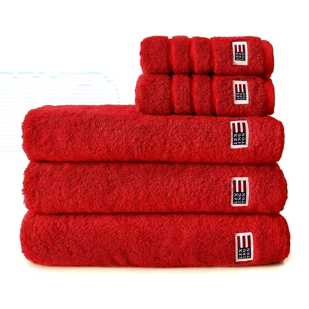Lexington Icons Original handduk 30x30 cm Red | Skandinavisk Design | Handdukar | Röd