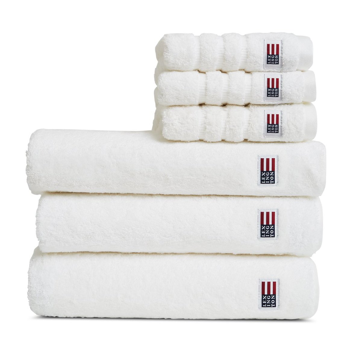 Lexington Icons Original handduk 30x30 cm White | Skandinavisk Design | Handdukar | Vit