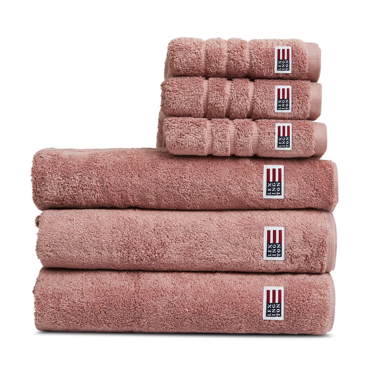 Lexington Icons Original handduk 30x50 cm Lavender | Skandinavisk Design | Handdukar | Rosa