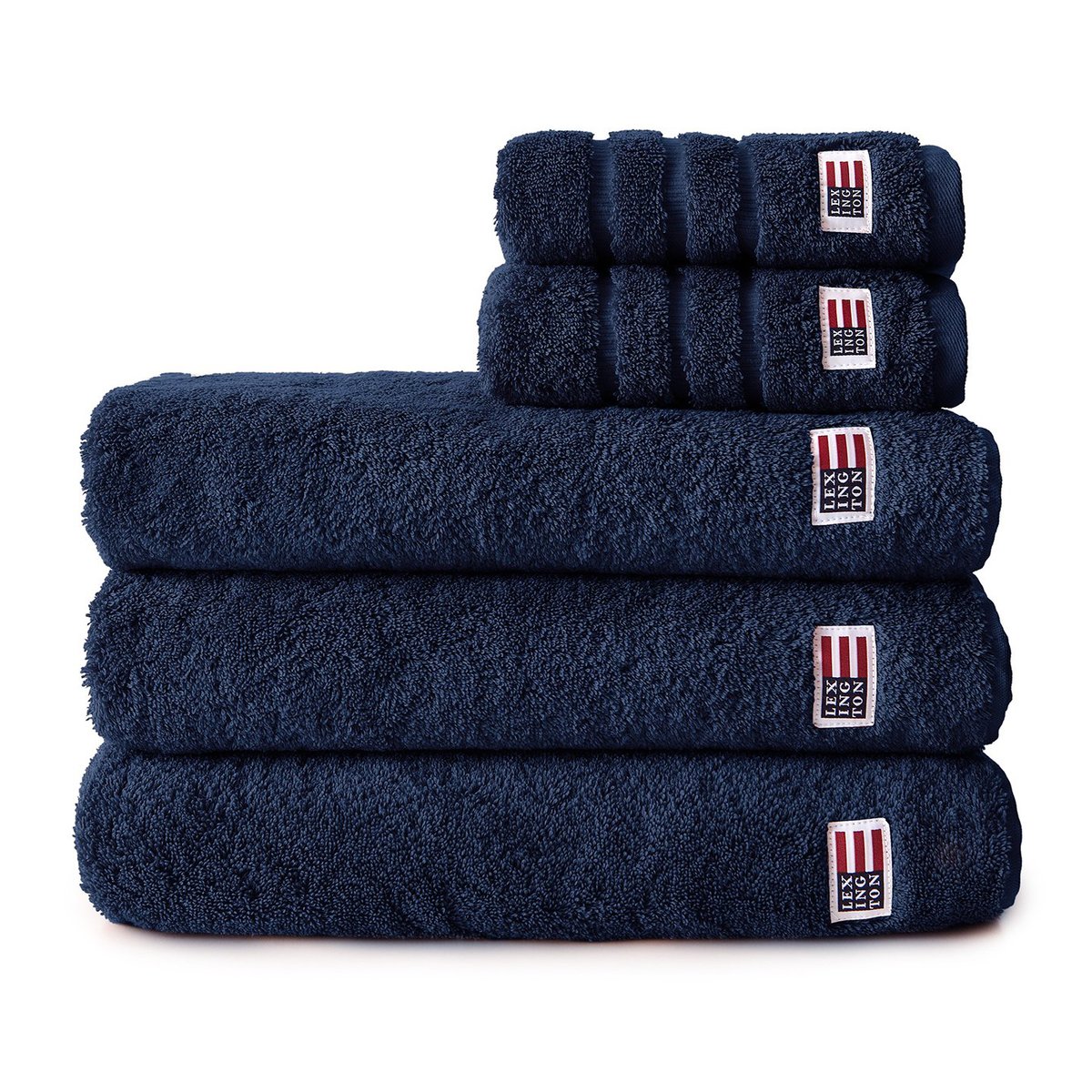 Lexington Icons Original handduk 30x50 cm Navy | Skandinavisk Design | Handdukar | Blå