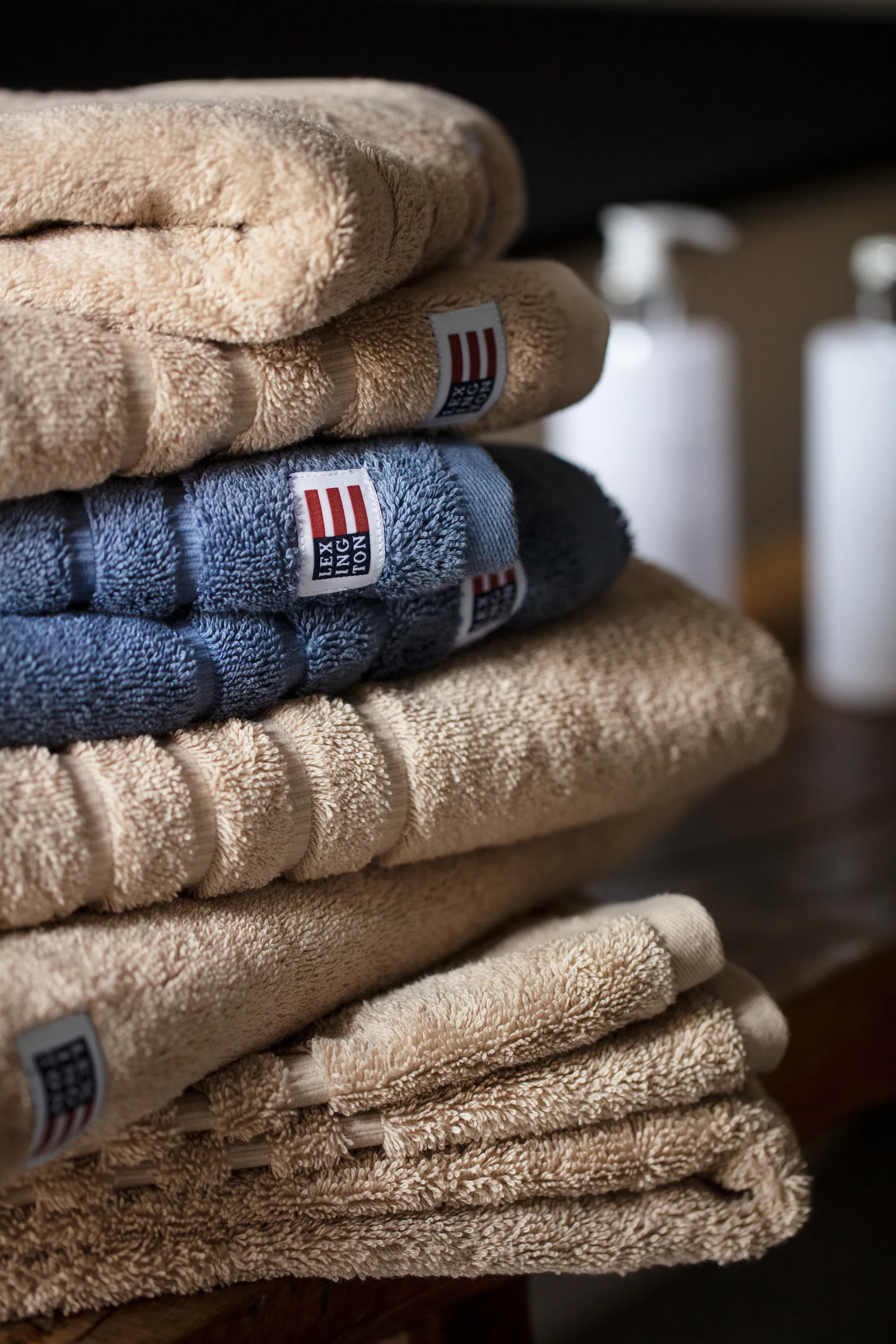 Icons Original handduk 30x50 cm, Steel Blue Lexington