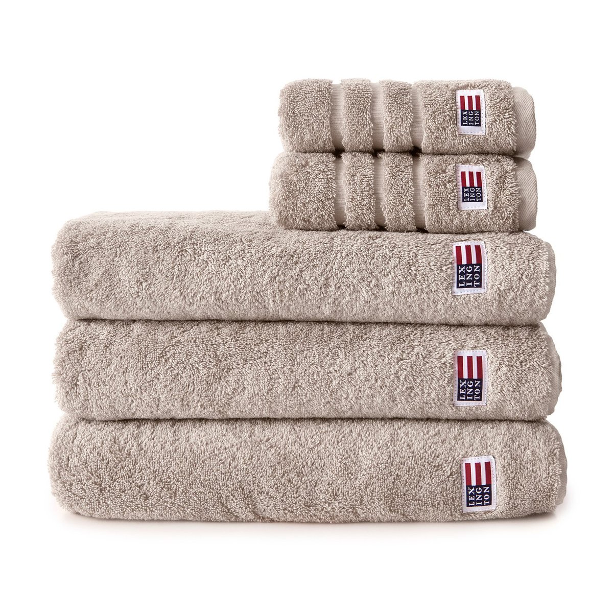 Lexington Icons Original handduk 50x100 cm Tan | Skandinavisk Design | Handdukar | Rosa