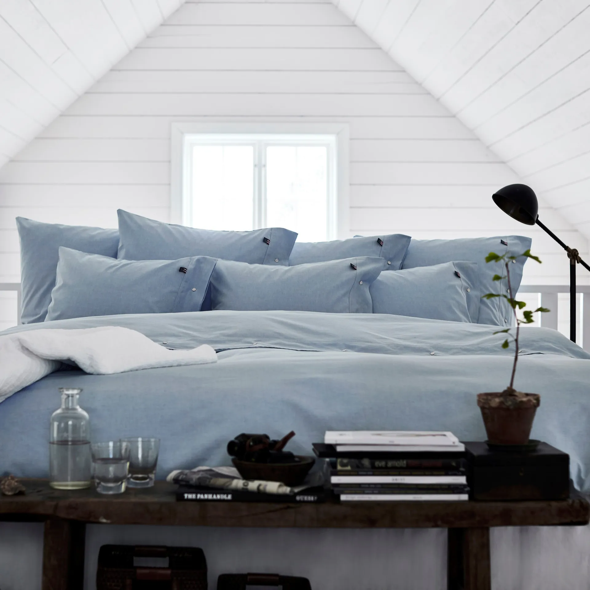 Icons Pin Point örngott 65x65 cm, Blue Lexington